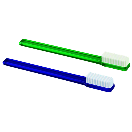 Toothbrush  3D Icon