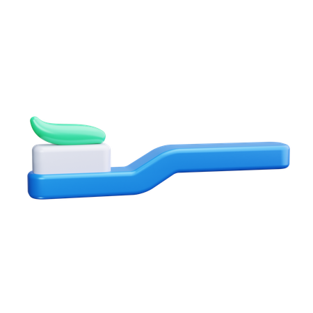 Toothbrush  3D Icon