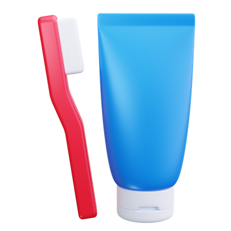 Toothbrush  3D Icon