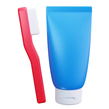 Toothbrush  3D Icon