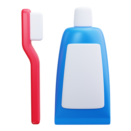 Toothbrush  3D Icon