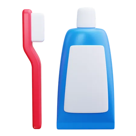 Toothbrush  3D Icon