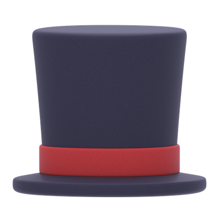 Top Hat  3D Icon