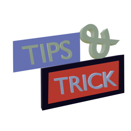 Top Tips  3D Icon