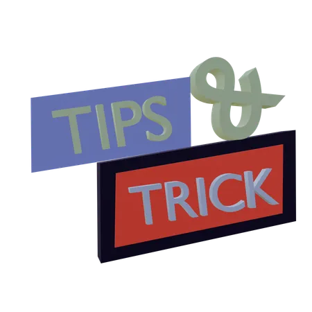 Top Tips  3D Icon