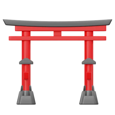 Torii Gate  3D Icon