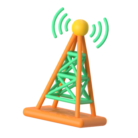 Tour d'antenne  3D Icon