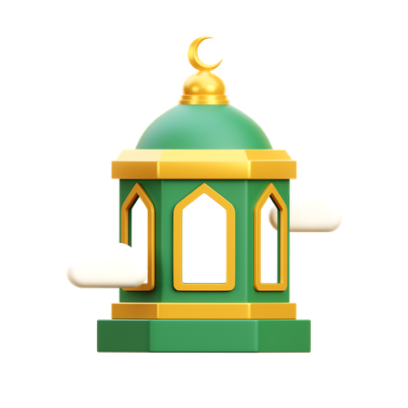 Tour de mosquée  3D Icon