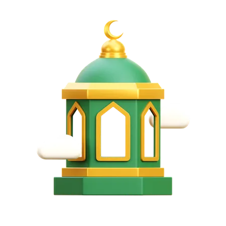 Tour de mosquée  3D Icon