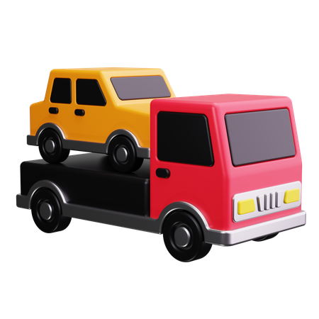 Tow Truck  3D Icon