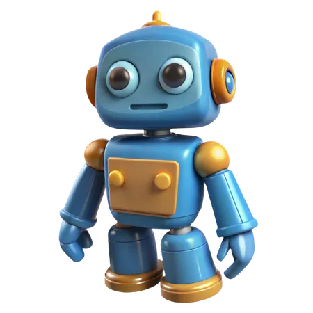 Toy Robot  3D Icon