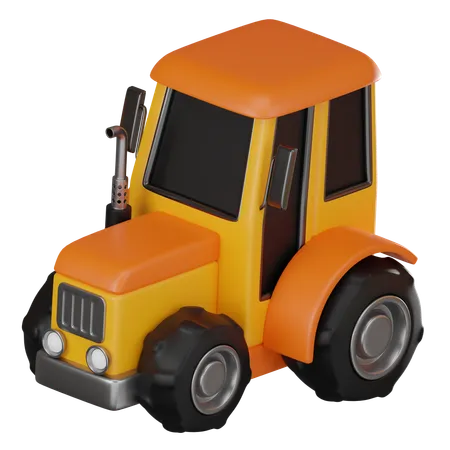 Tractor  3D Icon