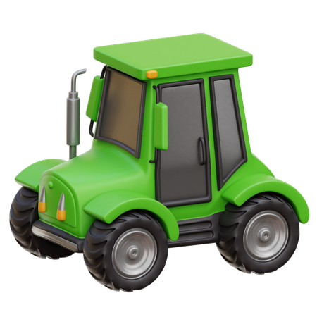 Tractor  3D Icon