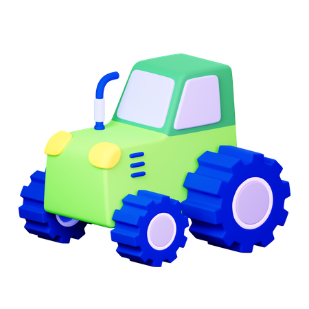 Tractor  3D Icon