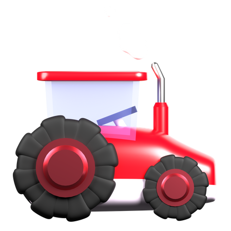 Tractor  3D Icon