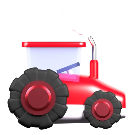 Tractor  3D Icon