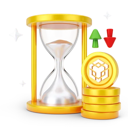 Trading Time  3D Icon