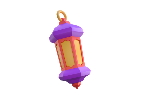 Traditional Lantern  3D Icon