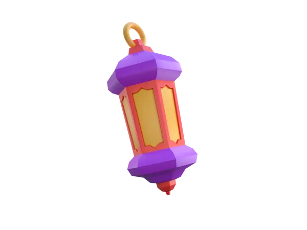 Traditional Lantern  3D Icon