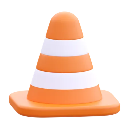 Traffic Cone  3D Icon