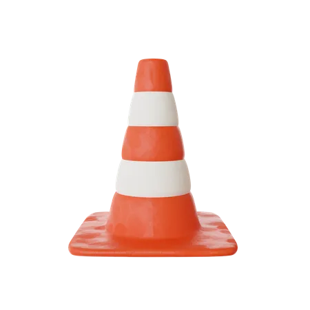 Traffic Cone  3D Icon