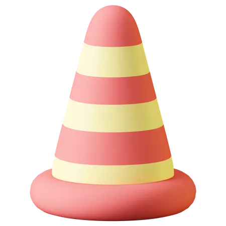 Traffic Cone  3D Icon