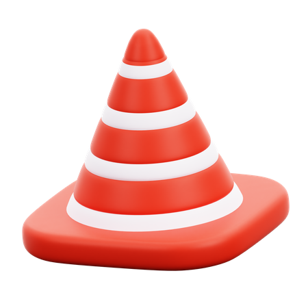 Traffic Cone  3D Icon