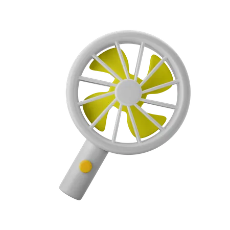 Tragbarer Ventilator  3D Icon