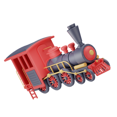 Train  3D Icon