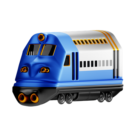 Train  3D Icon