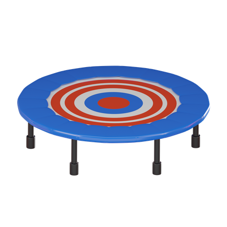 Trampolín  3D Icon