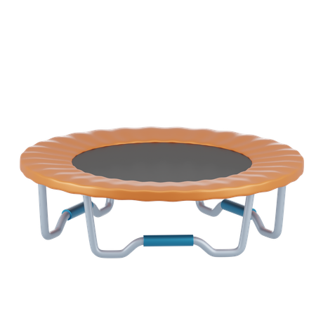 Trampolín  3D Icon