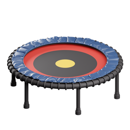 Trampolín  3D Icon