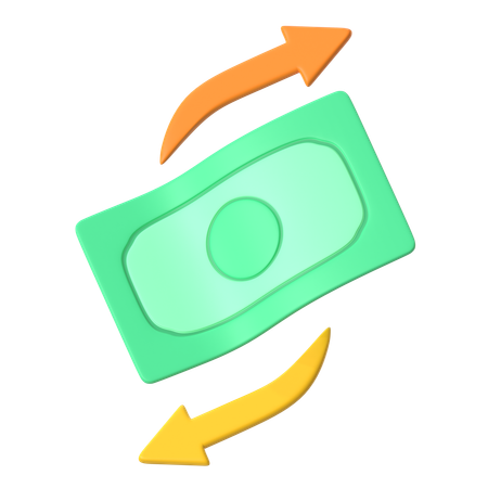 Transfert d'argent  3D Icon