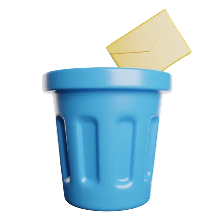 Trash  3D Icon