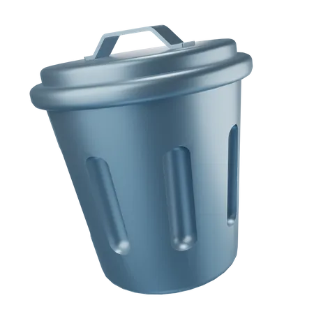 Trash Bin  3D Icon