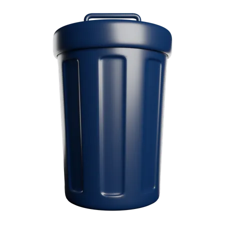 Trash Can  3D Icon