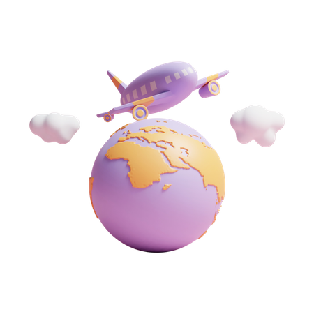 Travel  3D Icon