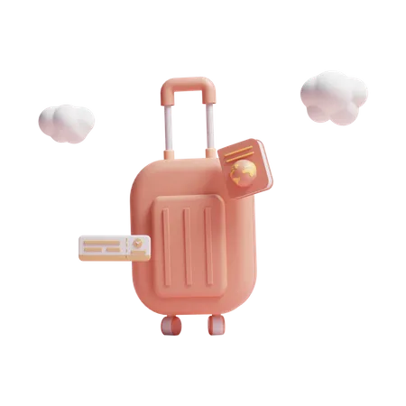 Travel Bag  3D Icon