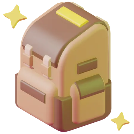 Travel Bag  3D Icon