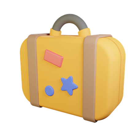 Travel Bag  3D Icon