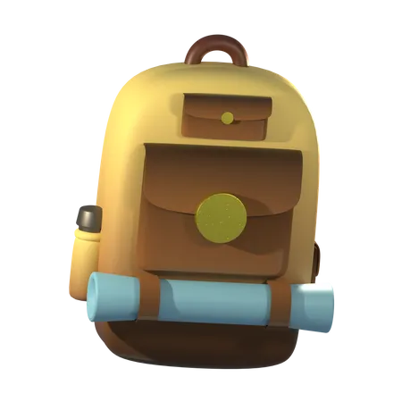 Travel Bag  3D Icon