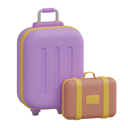 Travel Bags  3D Icon