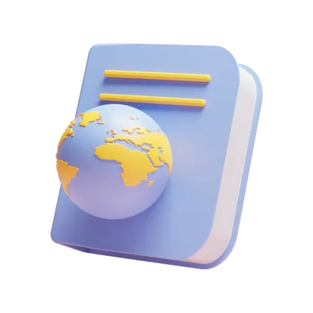 Travel Book  3D Icon