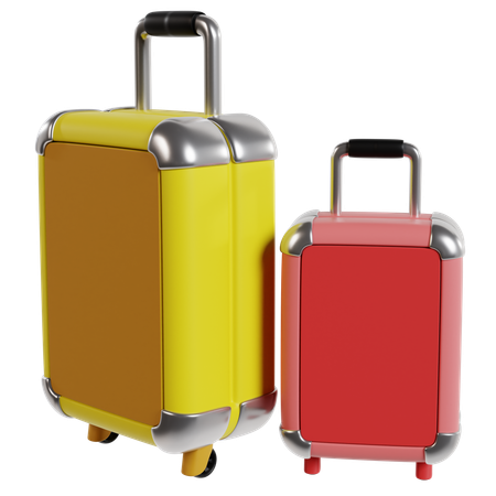 Travel Luggage  3D Icon