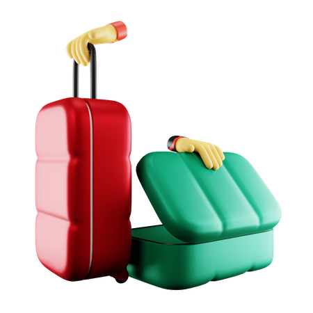 Travel Luggage  3D Icon