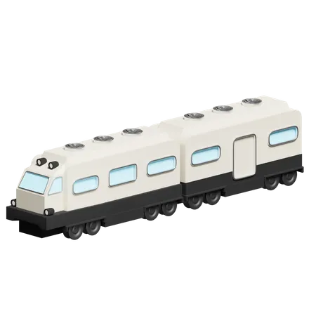 Trem  3D Icon