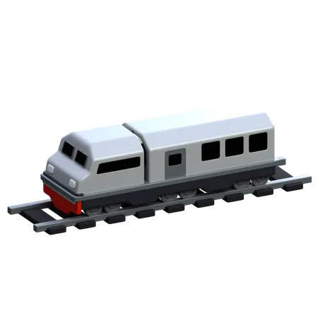 Trem  3D Icon