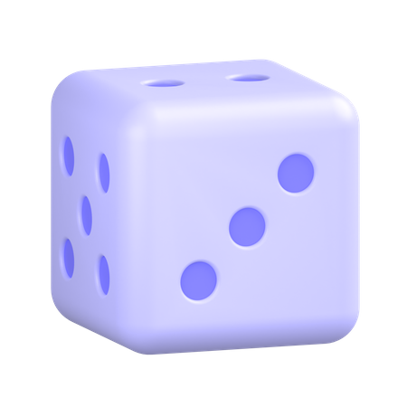 Três dados  3D Icon