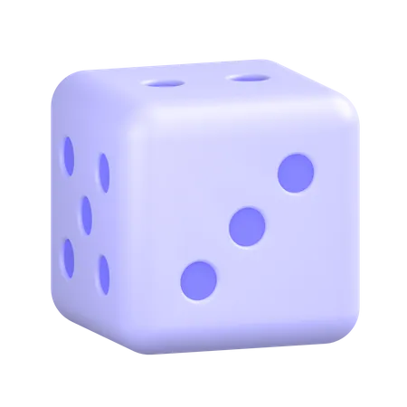 Três dados  3D Icon